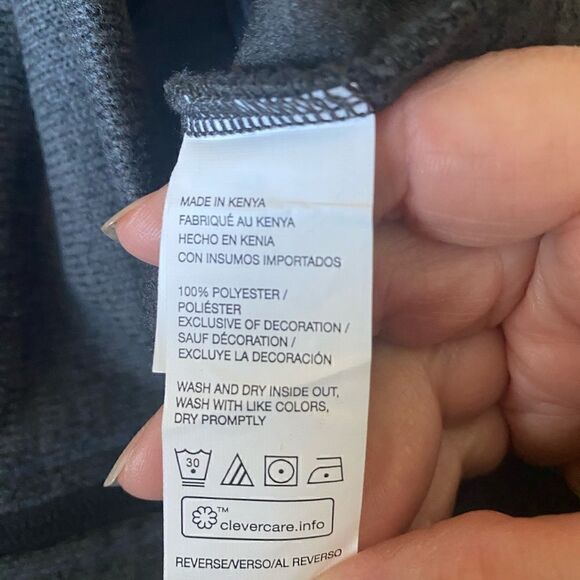 Izod Mens sleeveless sweater vest full zipper gray size large - Picture 7 of 7